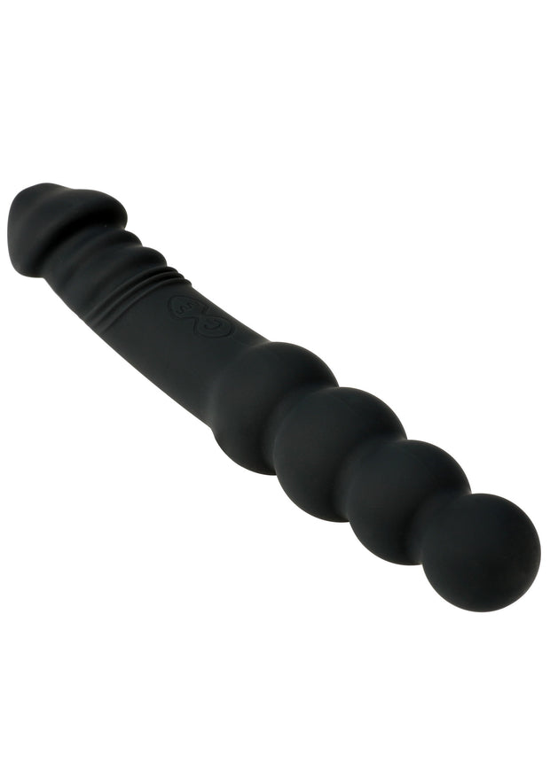 Fallo anale vibrante in silicone doppio stimolatore graduale hidden desire