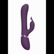 Vibratore rabbit in silicone con testine intercambiabili stimolatore vaginale vive