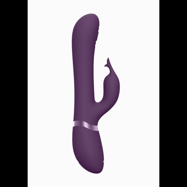 Vibratore rabbit in silicone con testine intercambiabili stimolatore vaginale vive