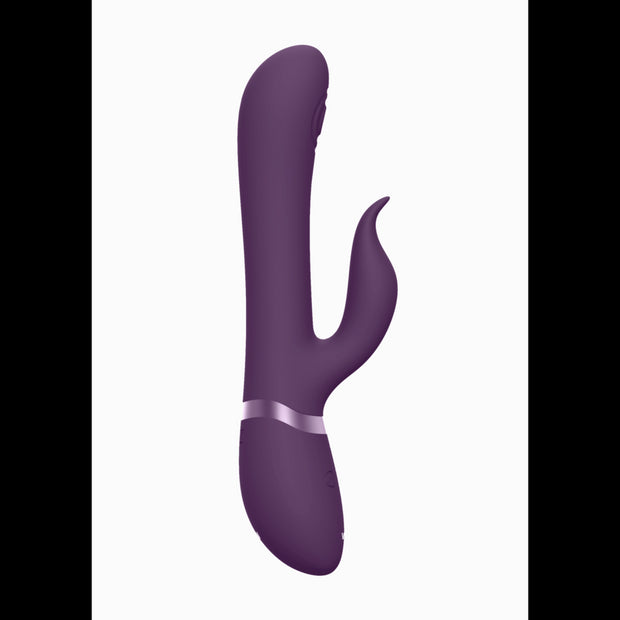 Vibratore rabbit in silicone con testine intercambiabili stimolatore vaginale vive