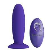 Vibratore anale in silicone con telecomando pretty love