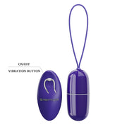 Ovetto vibrante multiprogramma con telecomando sextoys per coppie pretty love
