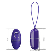 Ovetto vibrante multiprogramma con telecomando sextoys per coppie pretty love