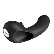 Vibratore doppia stimolazione clitoride vaginale in silicone ricaricabile pretty love