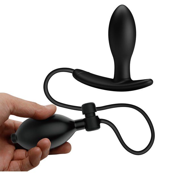 Plug anale gonfiabile in silicone stimolatore anale pretty love