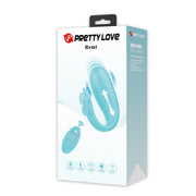 vibratore indossabile in silicone con telecomando sextoys per coppie pretty love