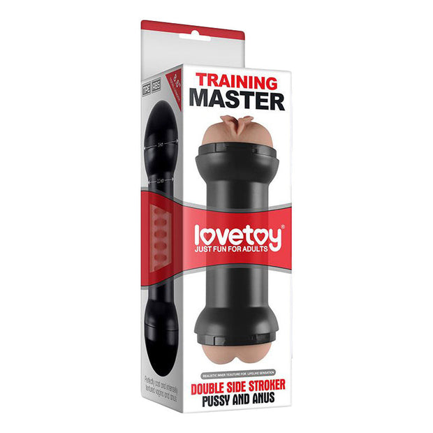 Masturbatore con ano e vagina realistica penetrabile lovetoy