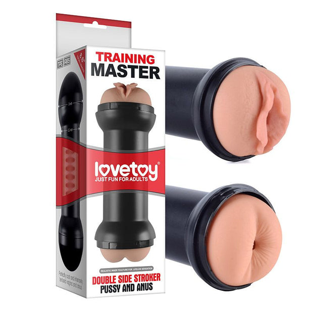 Masturbatore con ano e vagina realistica penetrabile lovetoy