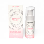 Lubrificante stimolante intimo vibrante euphoria 40 ml per donna