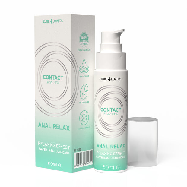 Lubrificante a base d'acqua rilassante anale lube4lovers