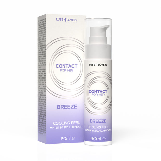 lubrificante intimo a base d'acqua effetto freddo stimolante vaginale lube4lovers