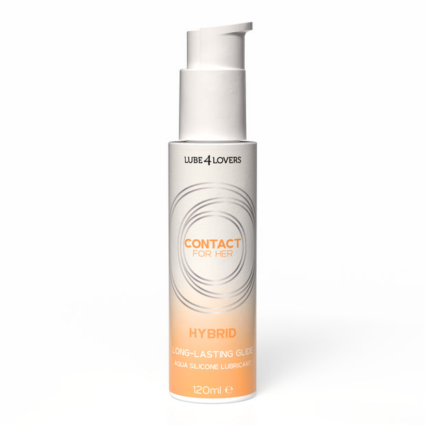Lubrificante gel intimo hybrid lunga durata 120 ml lube4lovers