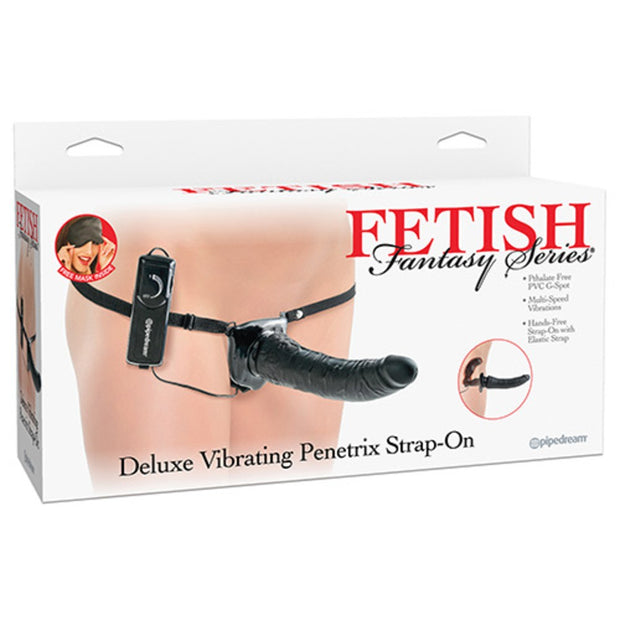 Vibratore strap on con plug fetish fantasy series Deluxe Vibrating Strap-On