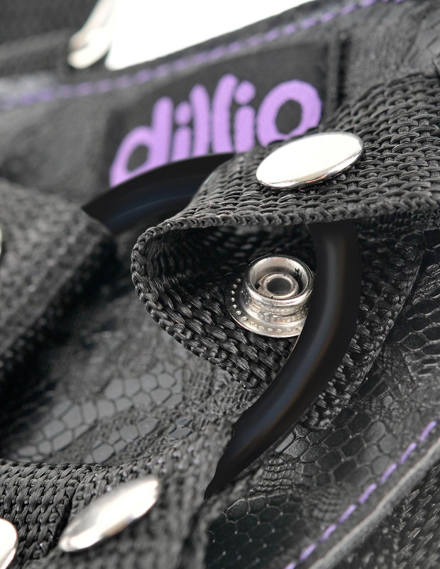 Fallo strap on con imbracatura dildo dillio suspender harness kit