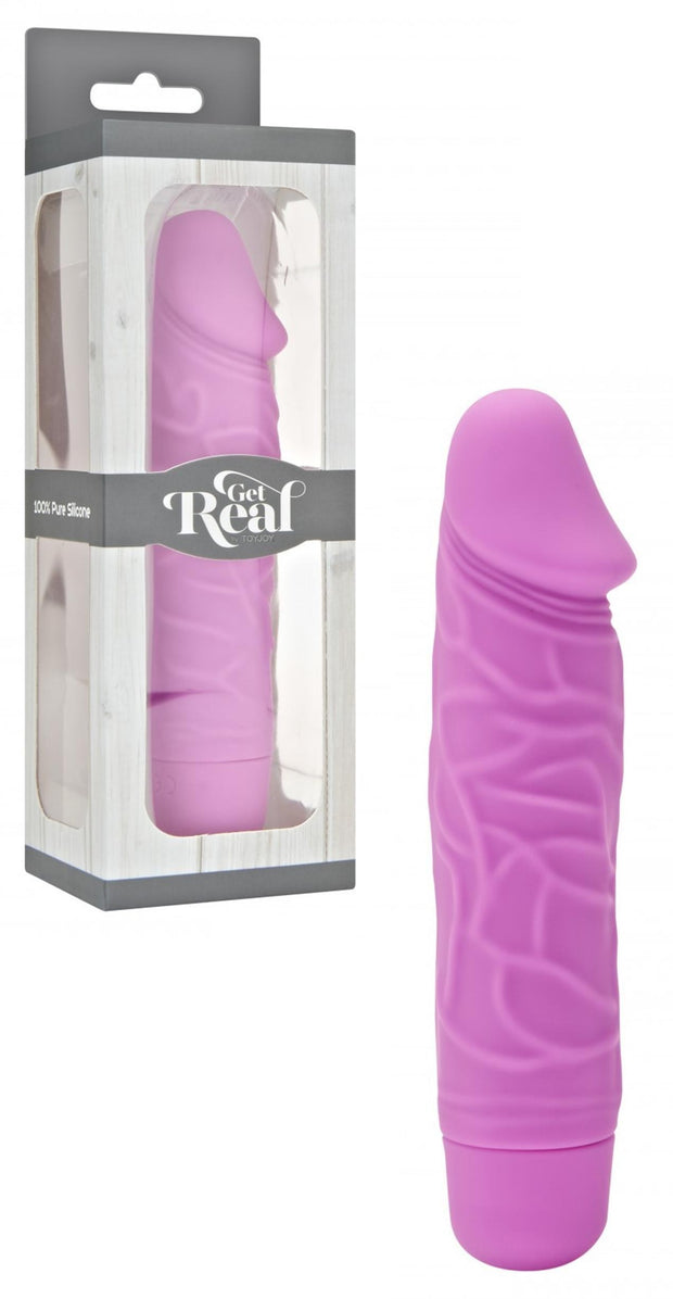 Vibratore mini in silicone get real dildo fallo vibrante realistico stimolatore