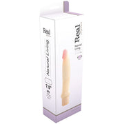 Vibratore anale realistico real rapture hurricane 7.5'' jelly
