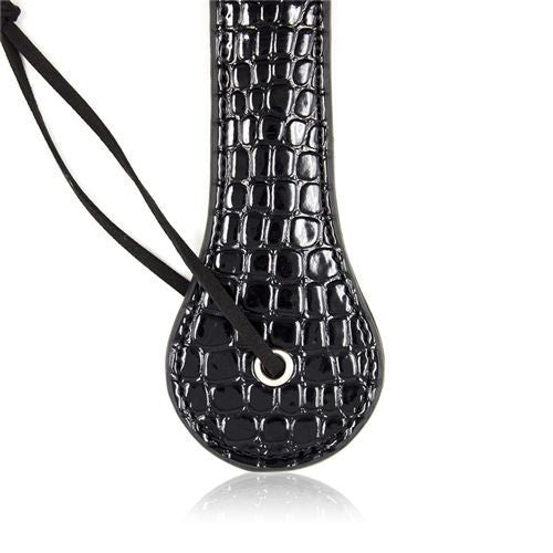 Paletta crocodile spank paddle black spanker bondage frusta sculacciatore nero sexy