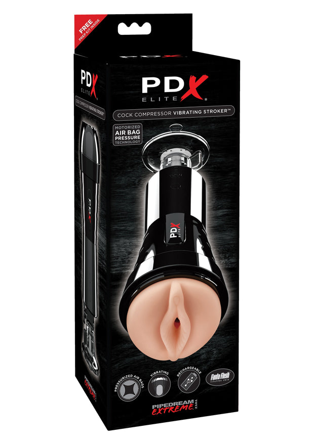 Masturbatore pdx automatico vagina Cock Compressor Vibr Stroker