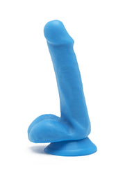 Fallo mini Vaginale dildo anale realisticoHappy Dicks Dildo 6 In w.Balls blu
