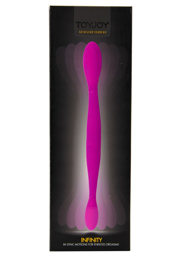 Vibratore doppio ricaricabile dildo vaginale anale fallo in silicone realistico
