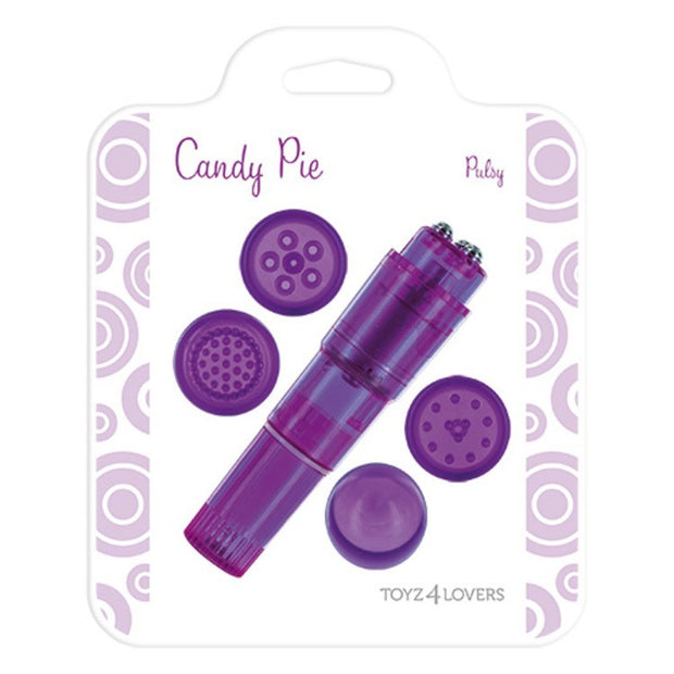Stimolatore per clitoride multitestina pulsy purple