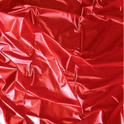 TELO COPRILETTO IN LATEX ROSSO SEXMAX WETGAMS cm 180X220