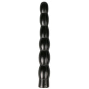 Dildo anale all black fallo nero sex toys realistico morbido plug