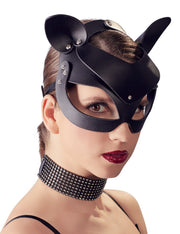 maschera head black mask cat