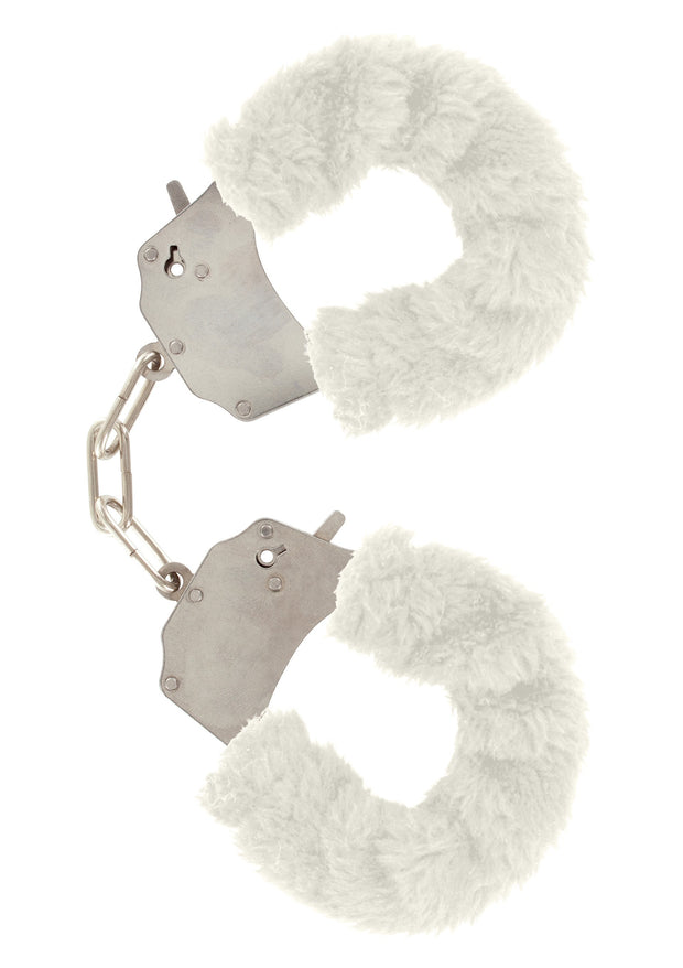 manette Furry Fun Cuffs white