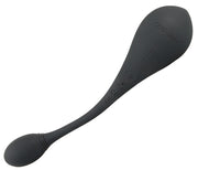 Pussy & Ass Vibrator nero
