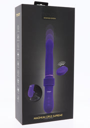 Vibratore realistico magnum opus sopreme dildo con telecomando