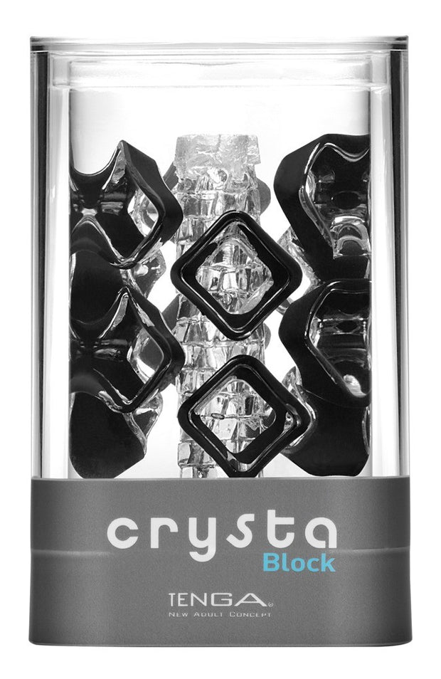 Masturbatore Crysta con stimolatore uomo