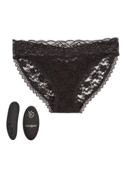 Slip vibrante in pizzo con telecomando S/M