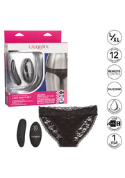 Slip vibrante in pizzo con telecomando S/M