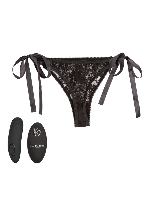 Remote Control Lace Thong Set