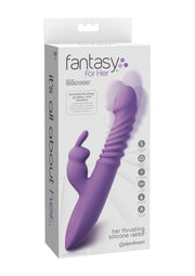 Vibratore vaginale riscaldante Her Thrusting Silicone Rabbit