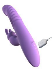 Vibratore vaginale riscaldante Her Thrusting Silicone Rabbit