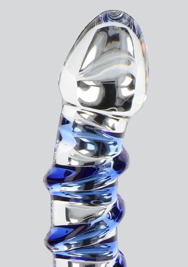 Fallo realistico in vetro G-Spot Gemstone