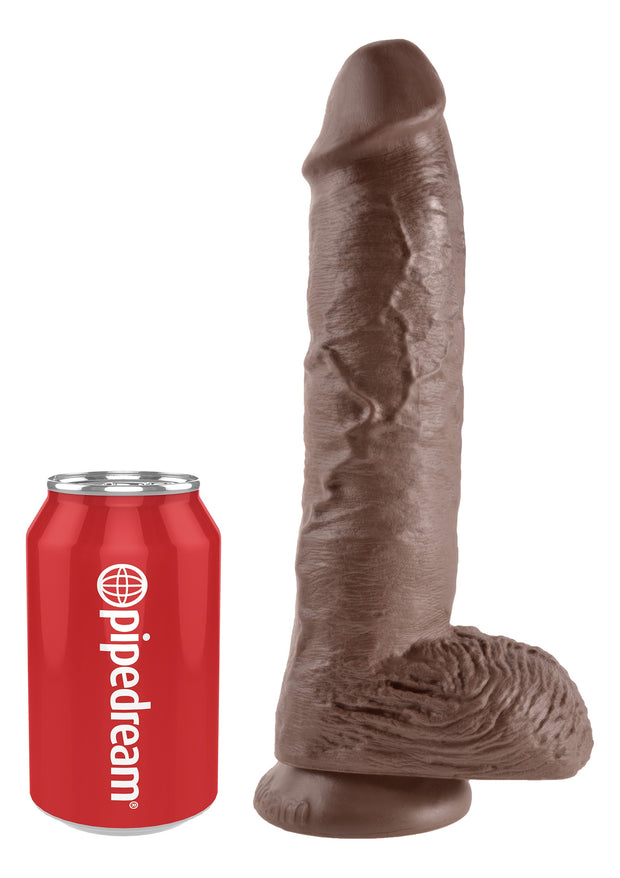 Fallo realistico con ventosa e testicoli Cock 10 Inch With Balls