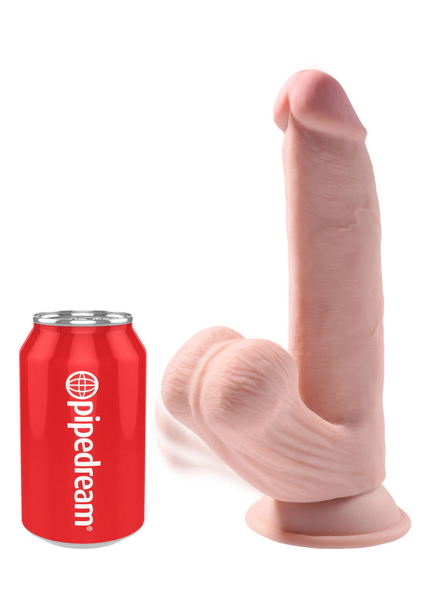 Fallo realistico 3D Cock Swinging Balls 8 Inch
