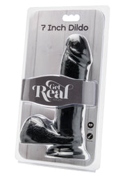 Fallo con ventosa e testicoli Dildo 7 inch with Balls