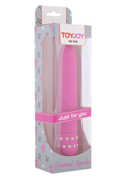 Vibratore classico Diamond Superbe Vibe pink