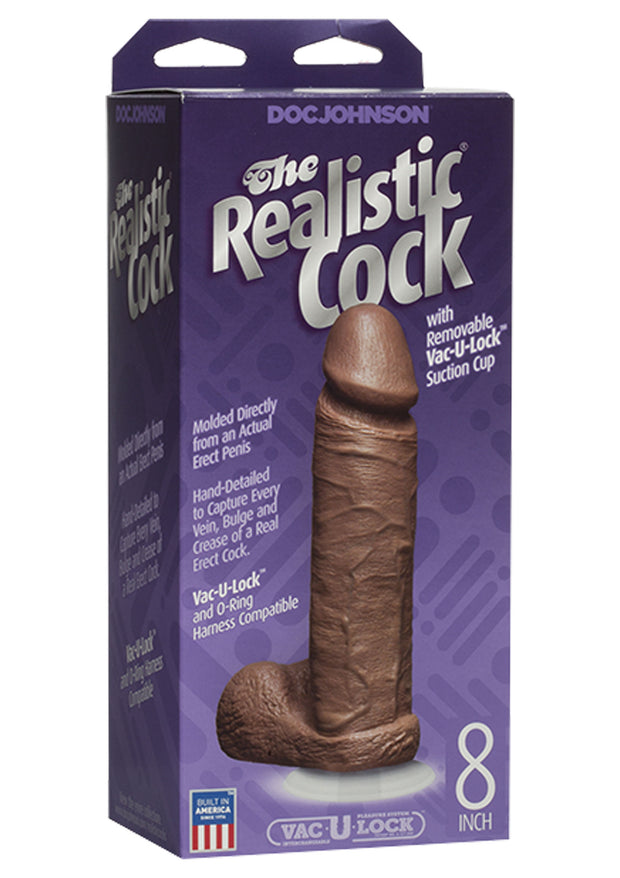Fallo con ventosa The Realistic Cock 8 inch