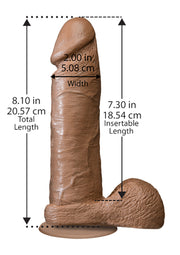 Fallo con ventosa The Realistic Cock 8 inch
