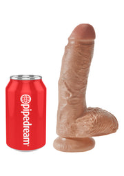 Fallo realistico con ventosa Cock 8 Inch With Balls