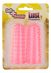 Guaina da dito stimola vagina Lustfingers Soft + Bumpy